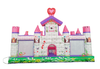 Parque acuático inflable grande hecho a medida para interiores y exteriores de alta calidad con tema de Castillo de princesa