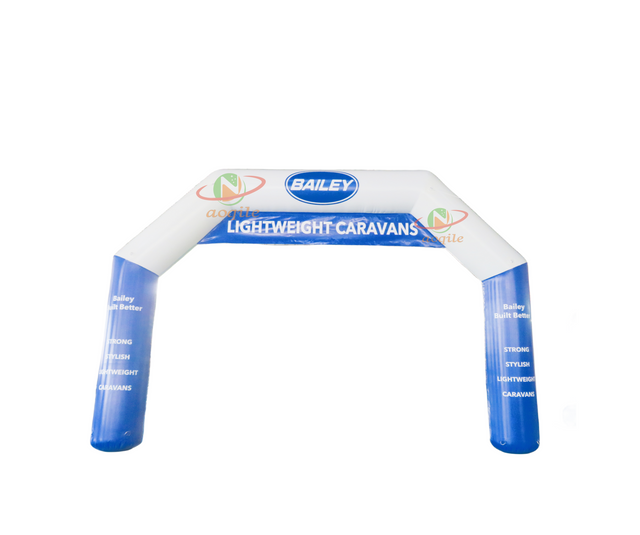 Venta directa de fábrica, punto de partida y línea de meta, arco inflable para competición deportiva, arco publicitario personalizado
