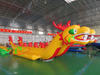 Equipo de barco dragón inflable comercial, pez volador de agua, remolque acuático, barco Banana deportivo