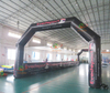 Gran oferta, publicidad personalizada, arco de carrera inflable de inicio y meta para eventos deportivos