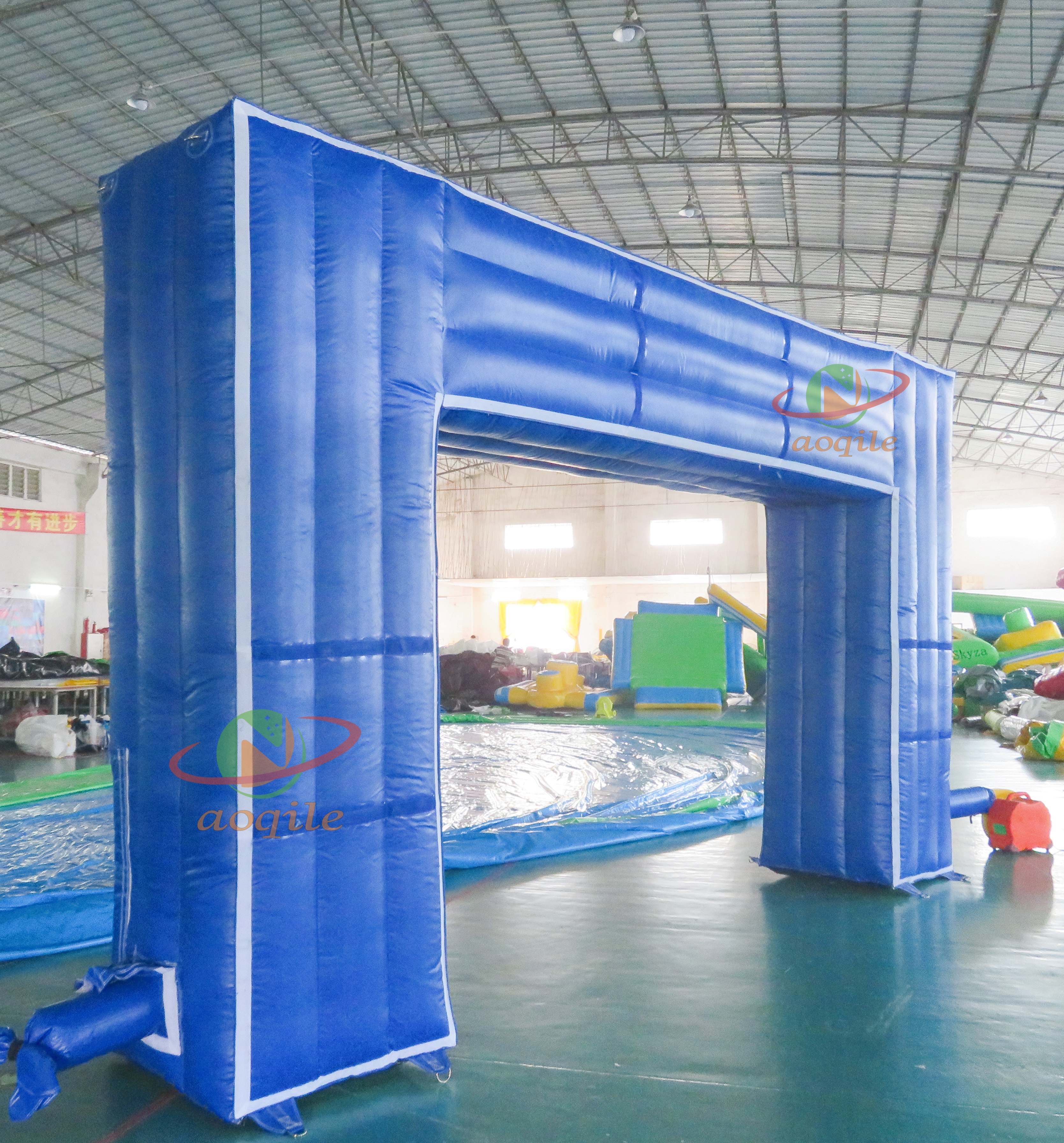 Arco inflable de publicidad personalizado de alta calidad, arco de entrada inflable para festival y eventos