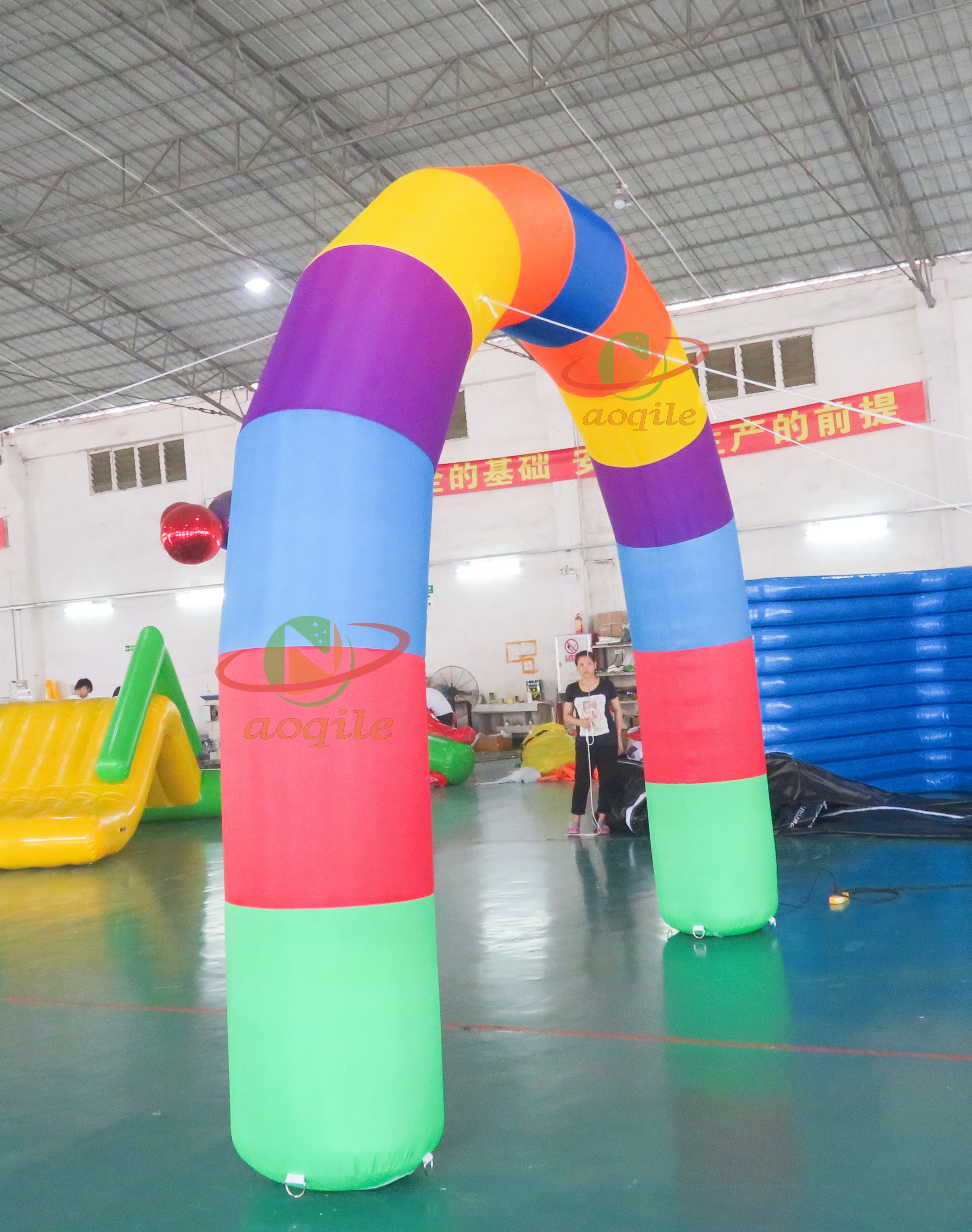 Para entrada inflable personalizada al aire libre, arco publicitario, arco inflable de línea de meta de inicio de carrera