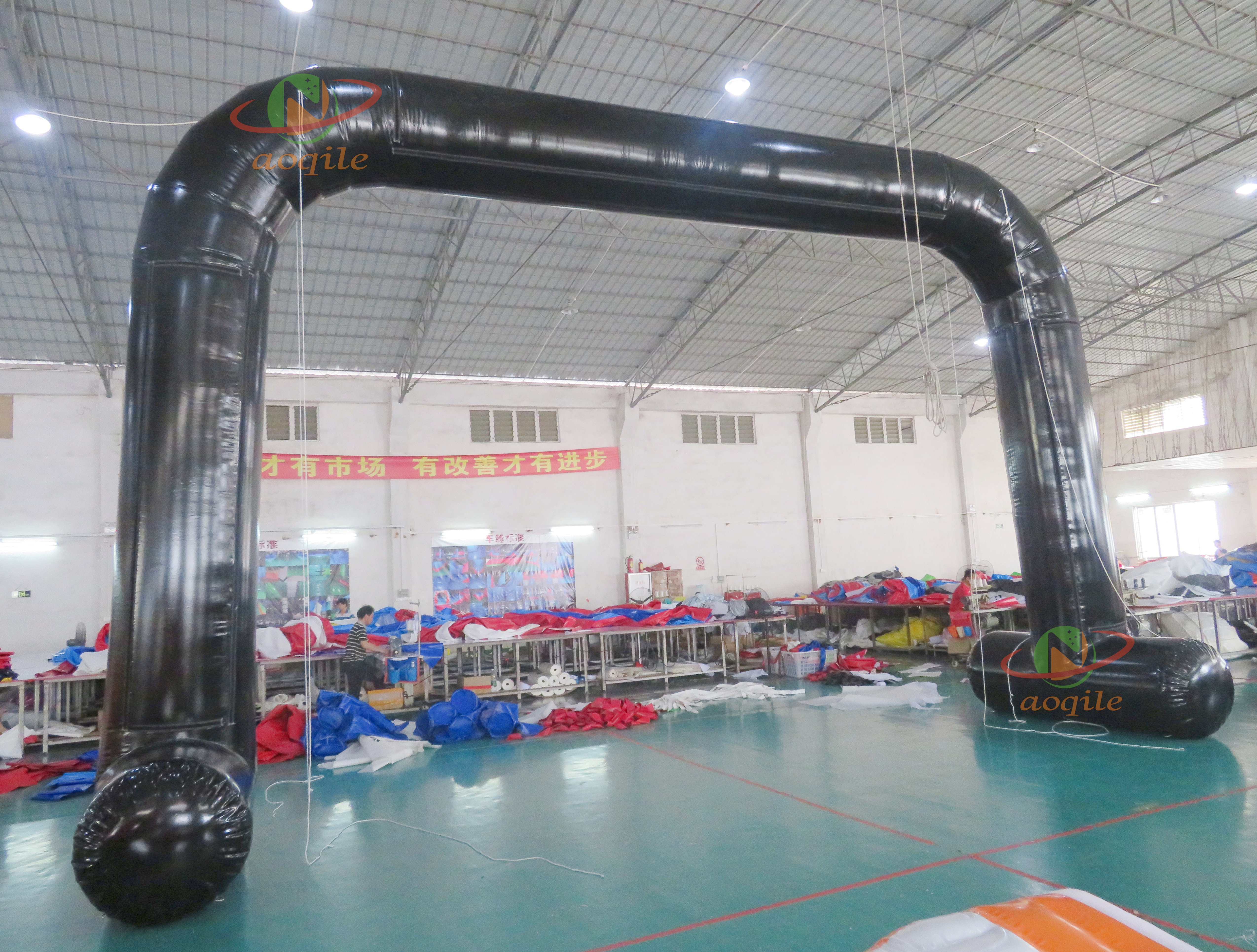Aoqile 2025 actividades al aire libre más vendidas, arco inflable personalizado comercial de alta calidad para eventos