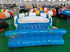 Sillón inflable flotante multifuncional, sofá con respaldo, isla flotante inflable