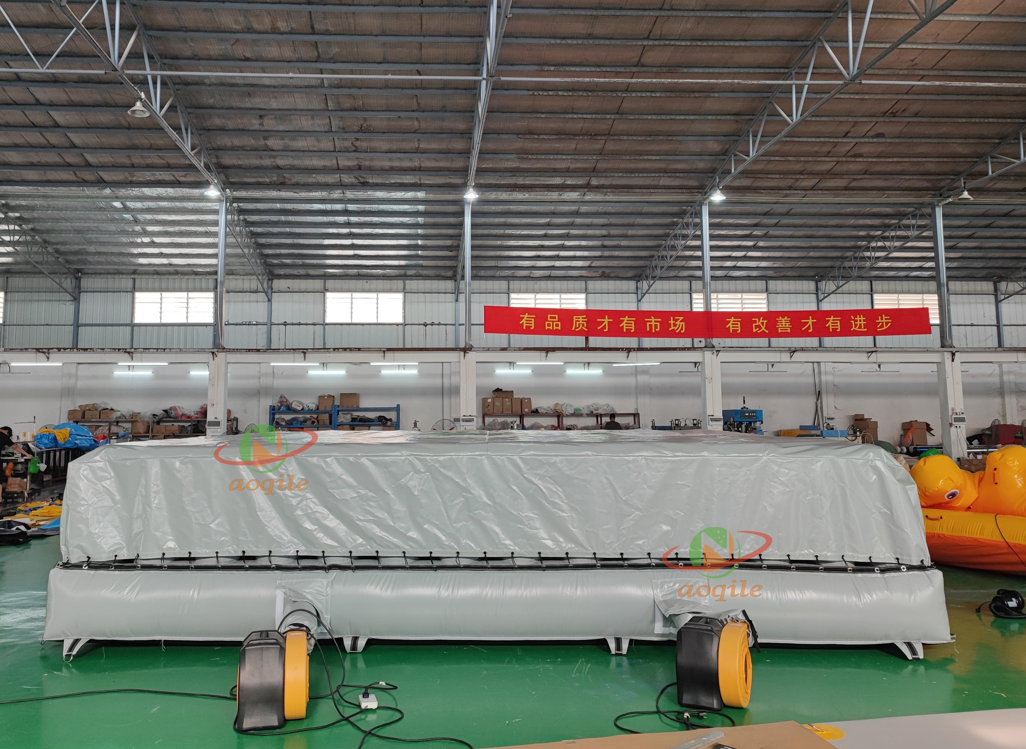 Aoqile Bolsa inflable comercial para salto de agua, resistente a los rayos UV, plegable para eventos de alquiler de fiestas en la playa para eventos