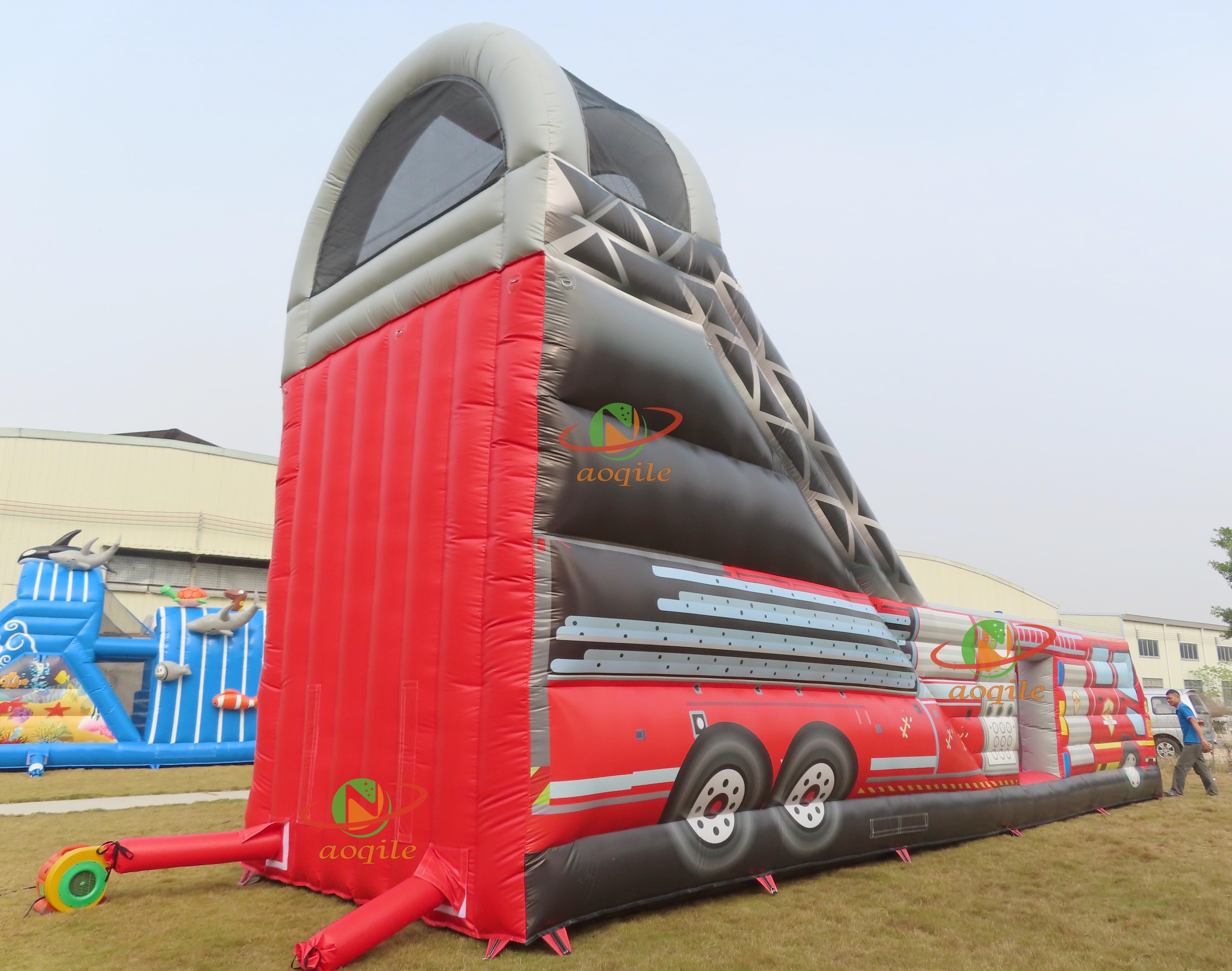 Tobogán acuático inflable de la piscina del parque acuático, acceso para 2 personas