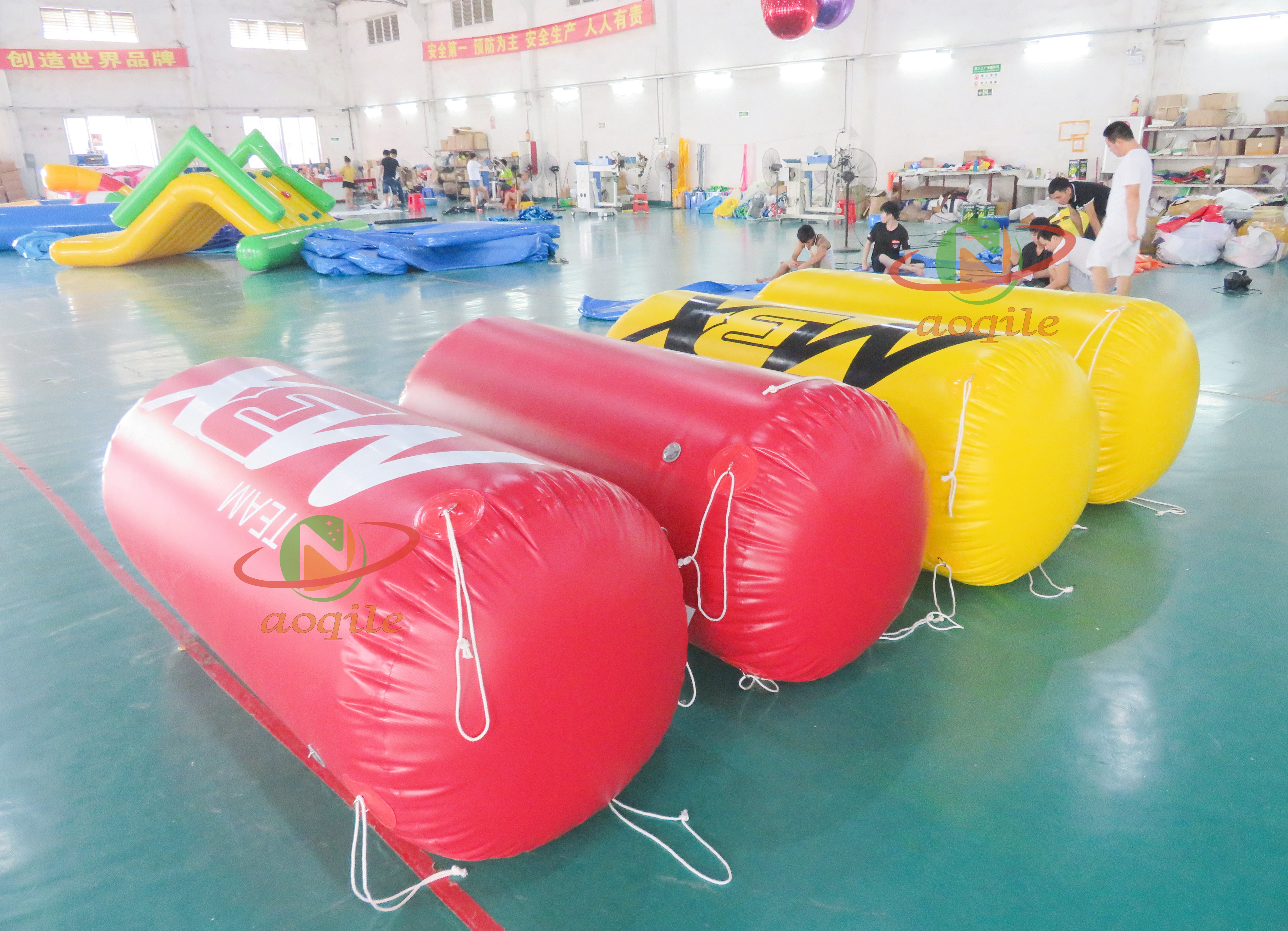 Boya flotante inflable modificada para requisitos particulares del marcador de la boya flotante inflable del tubo