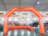 Arco inflable de inicio y meta de carrera, arco publicitario de entrada inflable para evento personalizado