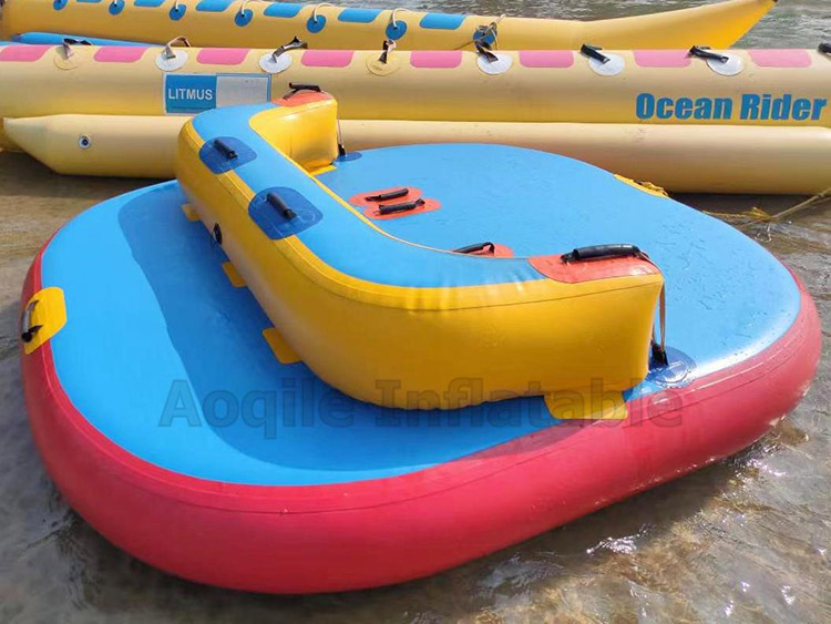 Sofá inflable remolcable de pez volador para juegos de deportes acuáticos de verano de alta calidad