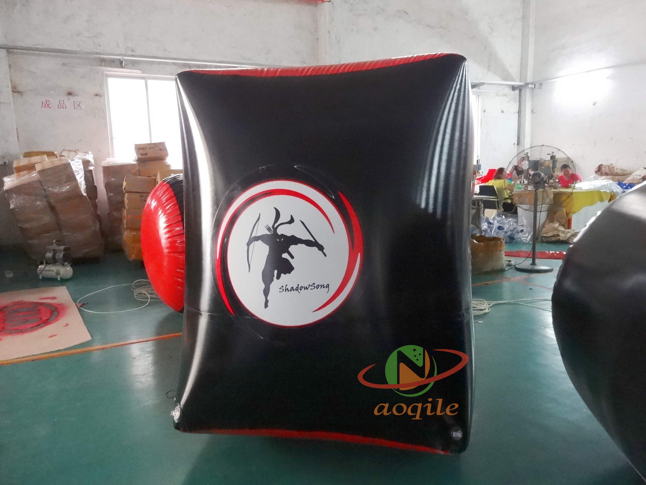 Barrera inflable de Paintball del obstáculo plegable del juego comercial de los deportes de Sandfield