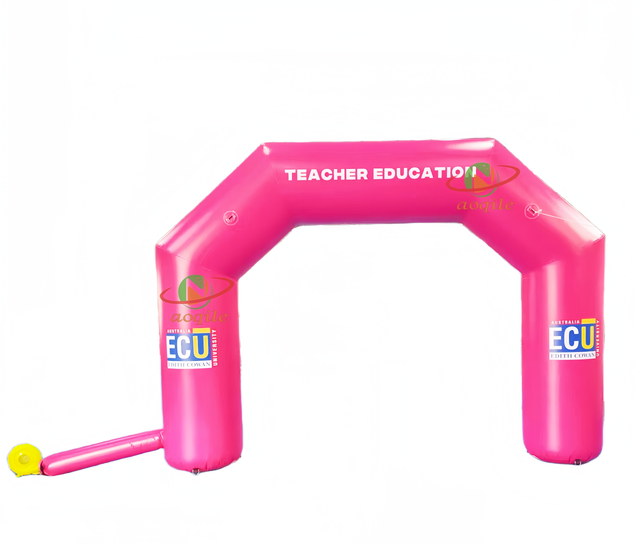 Gran oferta, puerta inflable, letrero de pvc, publicidad, arco inflable personalizado para uso comercial