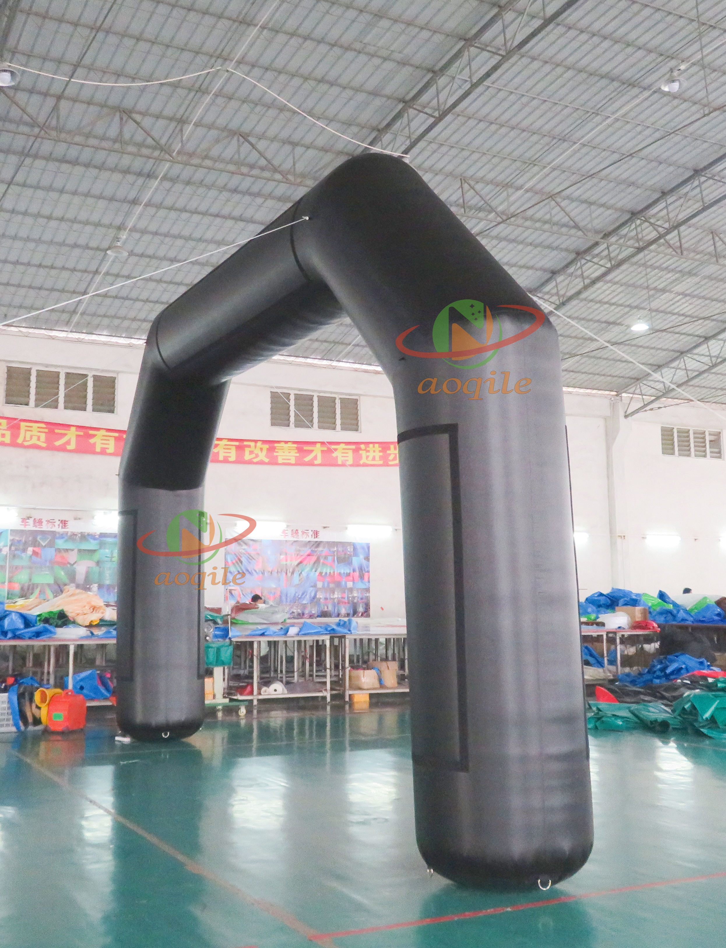 Arco deportivo flotante personalizado para exteriores, publicidad, línea de meta de inicio sellada hermética para evento de natación en agua, arco inflable