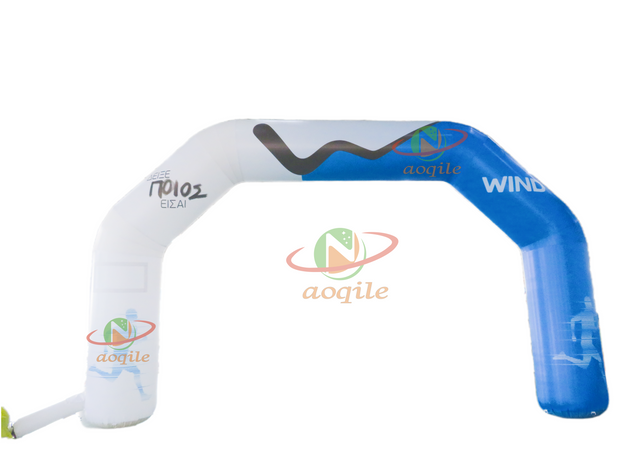 Arco inflable personalizado para eventos al aire libre, arco de inicio de carrera, arco de entrada inflable