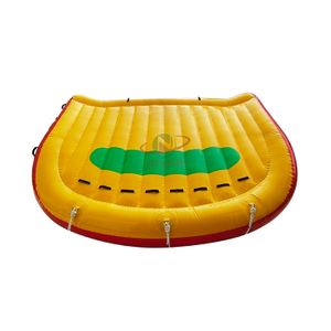 Deportes acuáticos multijugador flotantes inflables esquí acuático tubo remolcable sofá inflable barcos remolcables