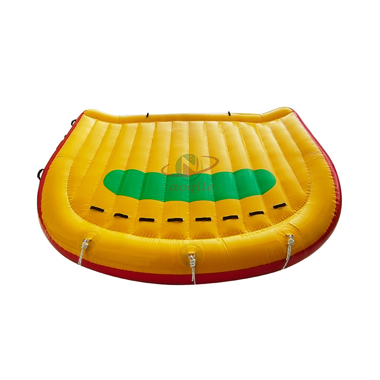 Deportes acuáticos multijugador flotantes inflables esquí acuático tubo remolcable sofá inflable barcos remolcables