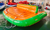 Barco inflable comercial flotante loco UFO remolcable para sofá de esquí acuático