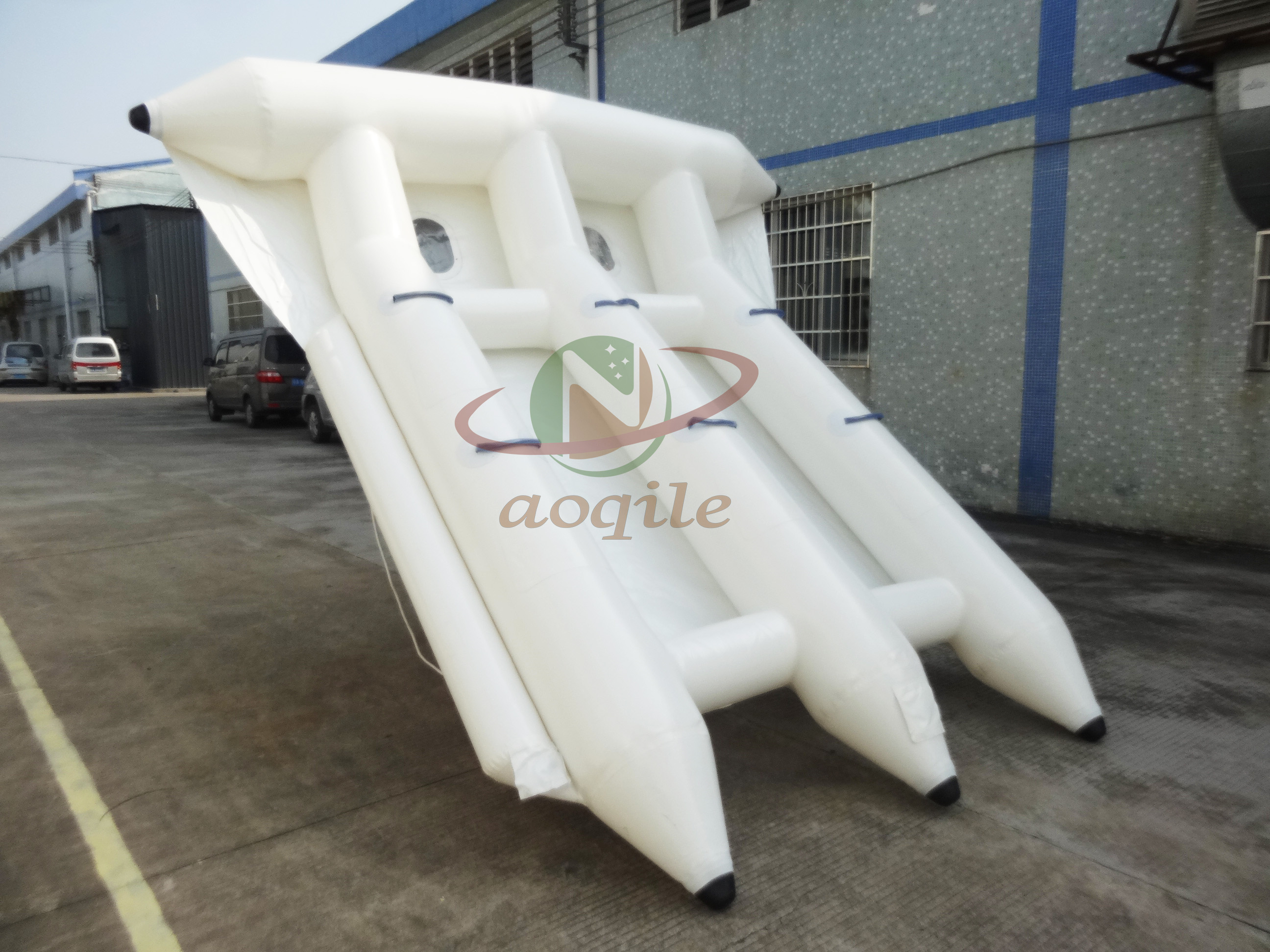 Equipo de deportes acuáticos populares, inflable de PVC, pez volador, tubo remolcable, barco tipo Banana, tubos remolcables, barcos Jet Ski