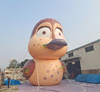 Pato inflable de goma inflable publicitario gigante personalizado a la venta