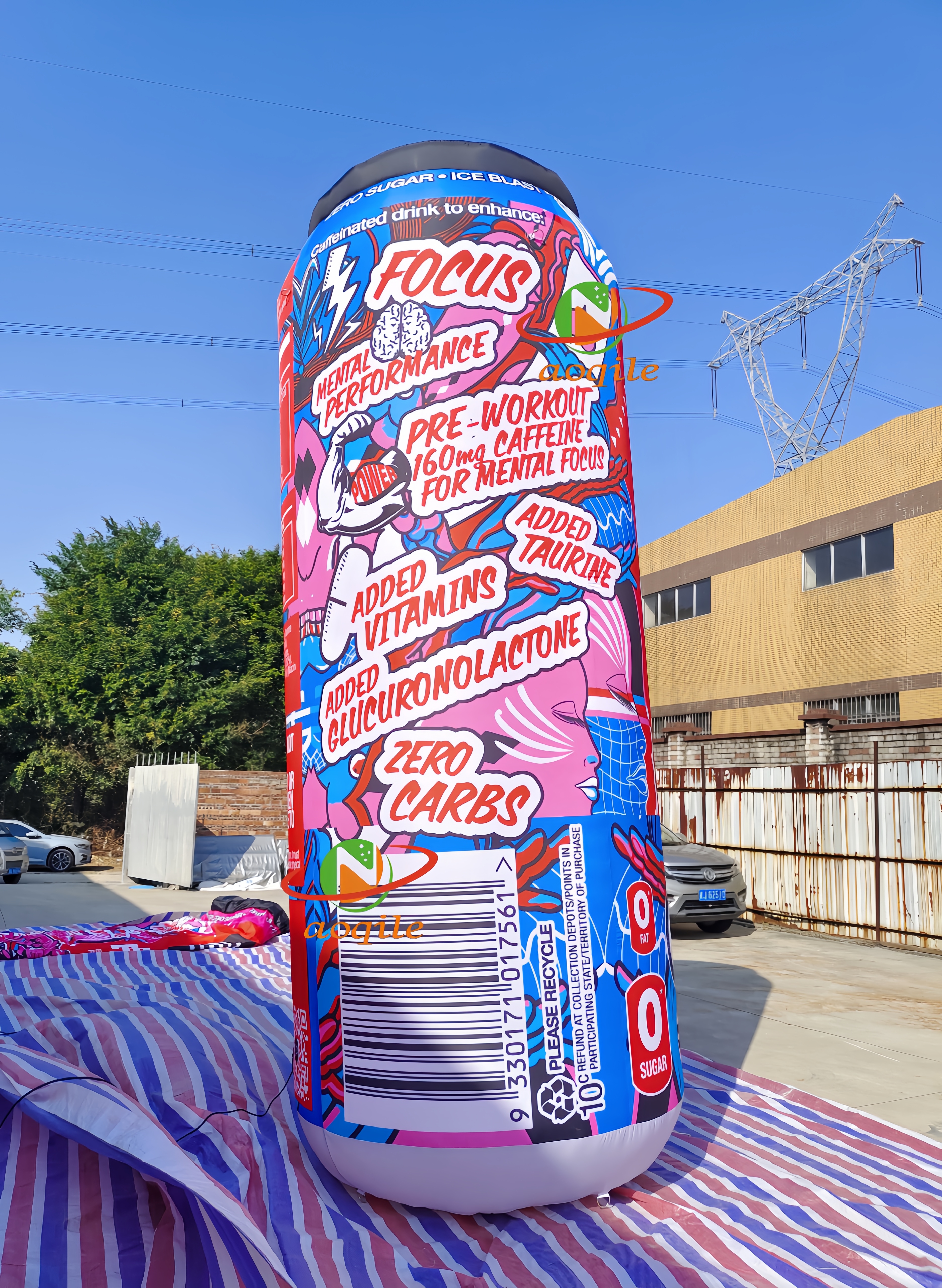 AOQILE2025 Evento de fiesta de atracciones más vendida Decoración personalizada Medium Jar para eventos