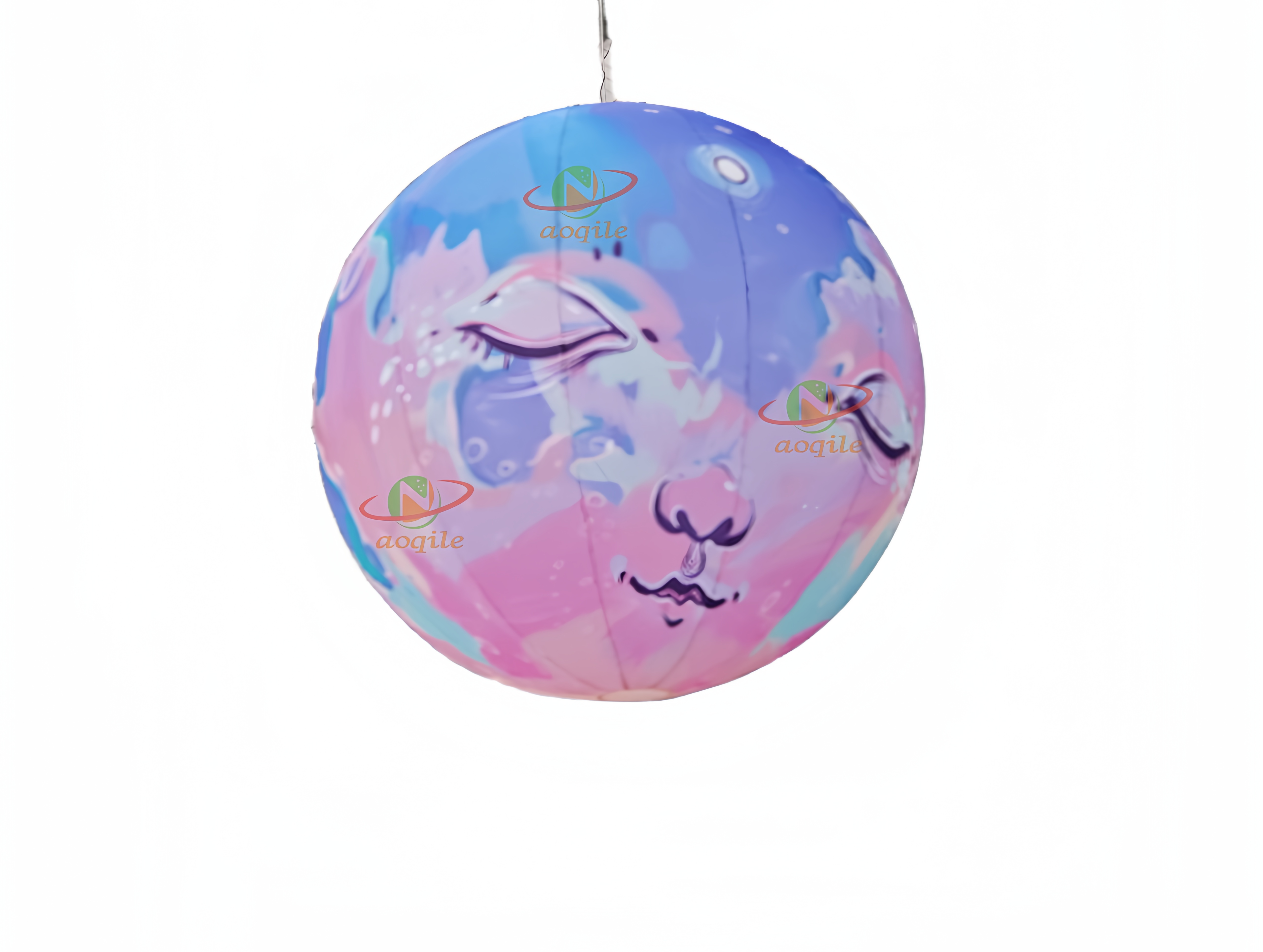 Aoqile Decoración comercial popular Decoraciones de PVC inflables de alta calidad para eventos