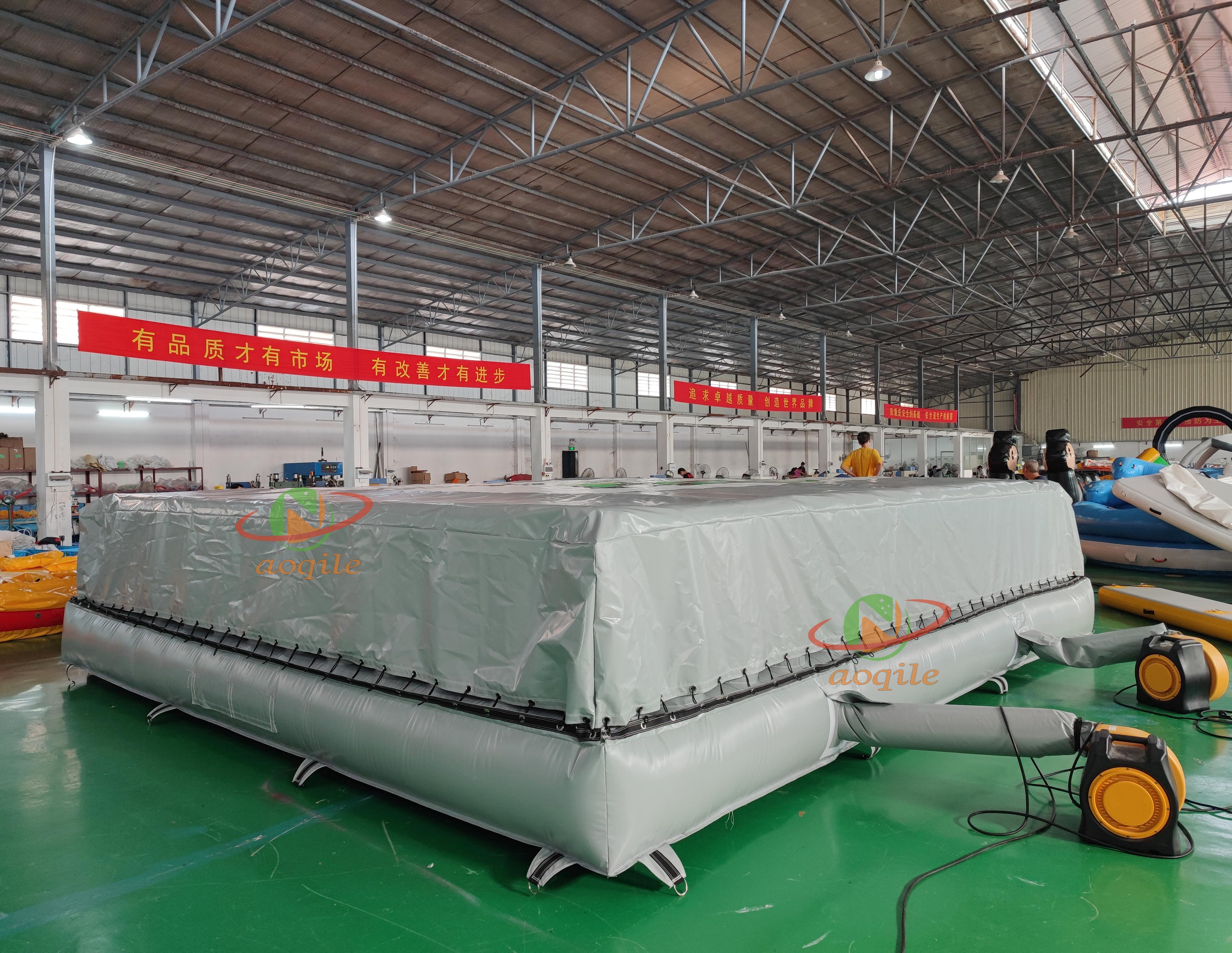 Aoqile Bolsa inflable comercial para salto de agua, resistente a los rayos UV, plegable para eventos de alquiler de fiestas en la playa para eventos