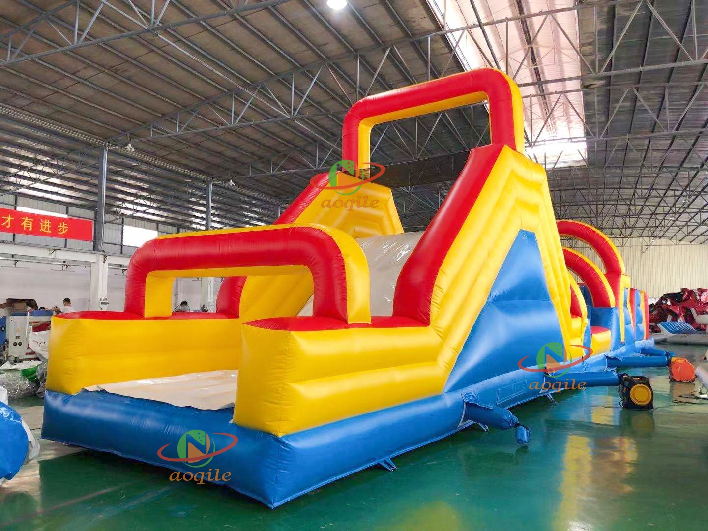 Barrera inflable al aire libre hecha a medida de alta calidad