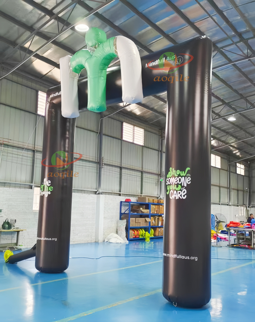 Arco inflable personalizado para publicidad de eventos, línea de meta y inicio de arco deportivo de competición personalizado