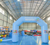 Venta caliente publicidad personalizada evento deportivo arco inflable línea de salida arco de competición