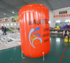 Boya inflable vendedora caliente del agua del Pvc que flota la boya marina de la publicidad del aire de las actividades del marcador