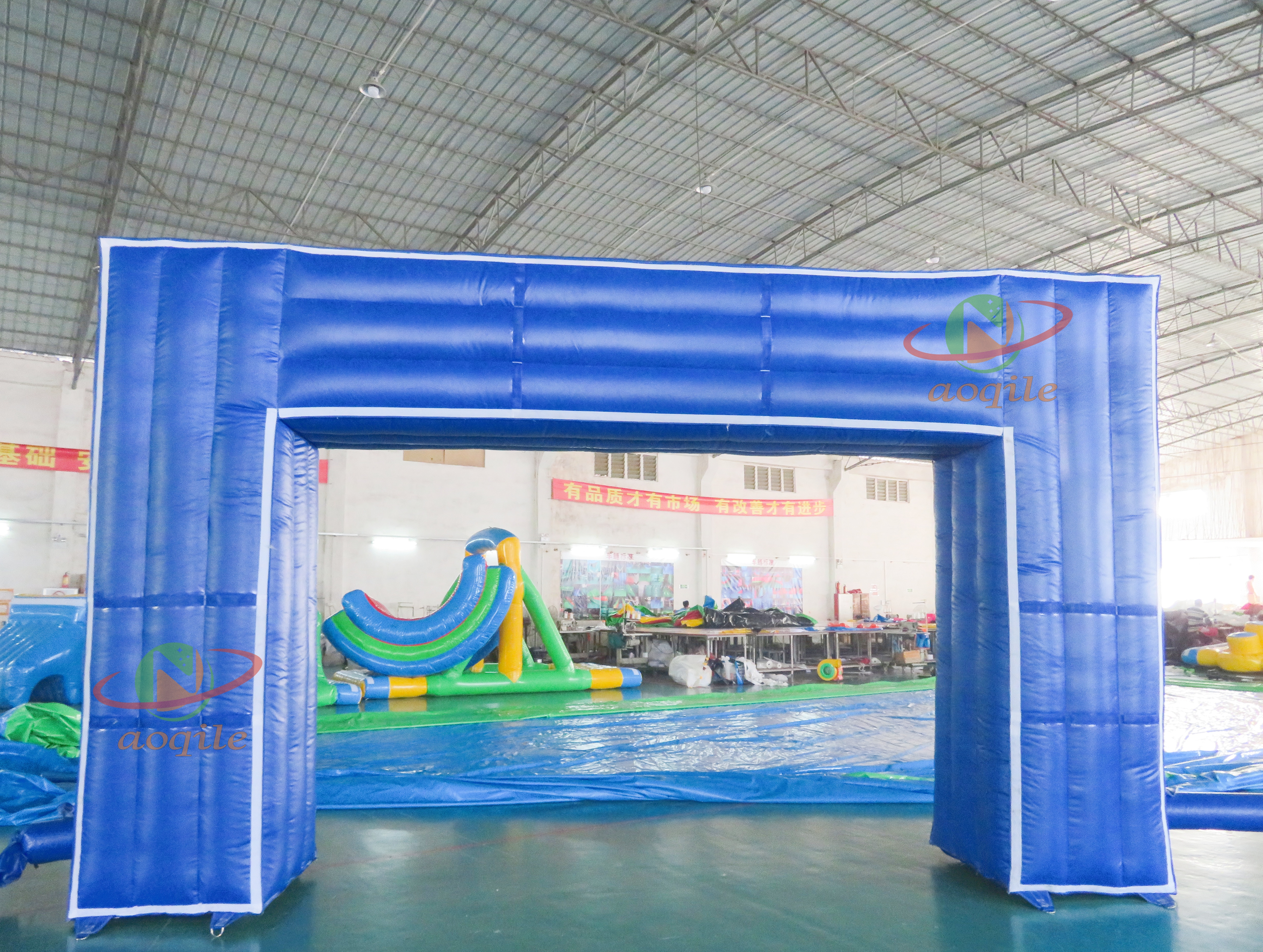 Arco inflable de publicidad personalizado de alta calidad, arco de entrada inflable para festival y eventos