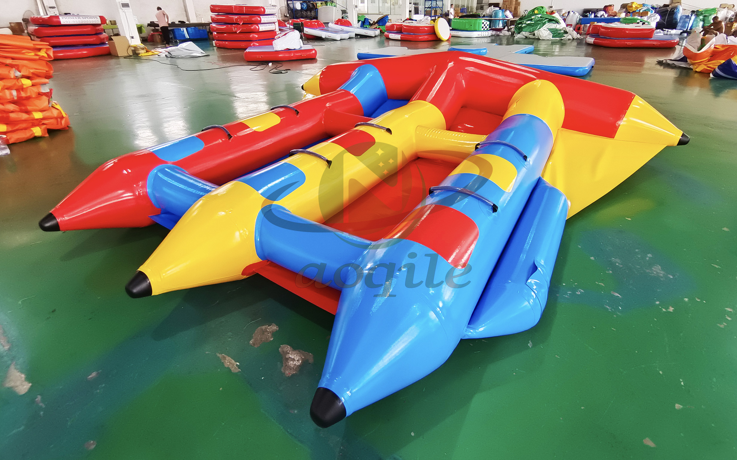 Equipo de deporte acuático, pez volador inflable, barco tipo plátano, esquí acuático remolcable, gran oferta