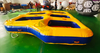 Mar de vacaciones de verano 5 personas estimulante emocionante barco inflable remolcable de lona de PVC