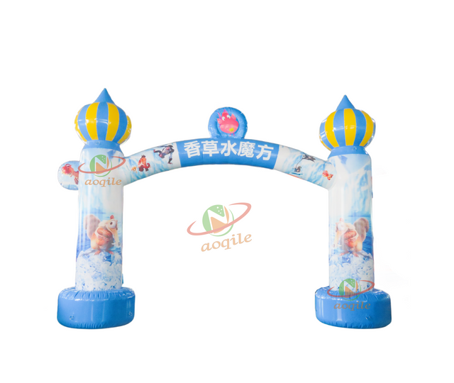 Aoqile Quick - Inflable Customizable High - Archado de publicidad inflable de alta calidad para eventos